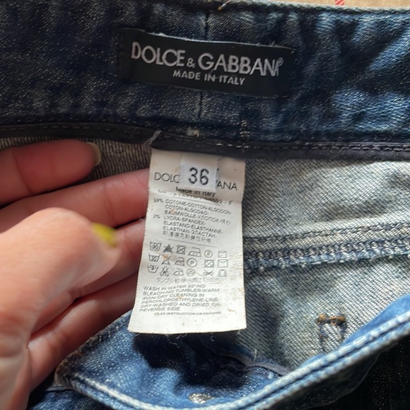 Dolce & Gabbana size 0 xs jeans - Picture 3 of 15
